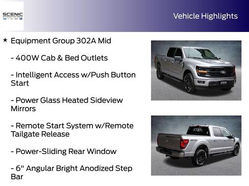 Used 2025 Ford F150 XLT w/ Equipment Group 302A MID AWD/4WD image 10
