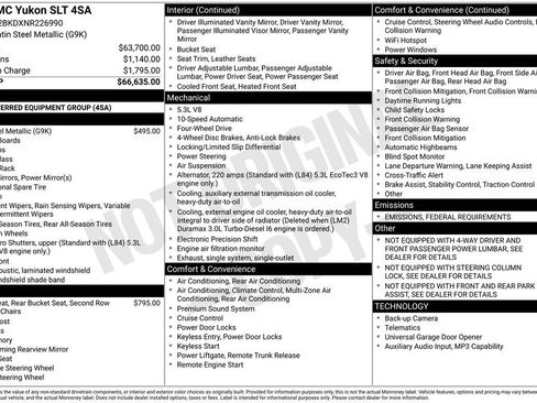 Used 2022 GMC Yukon SLT image 4