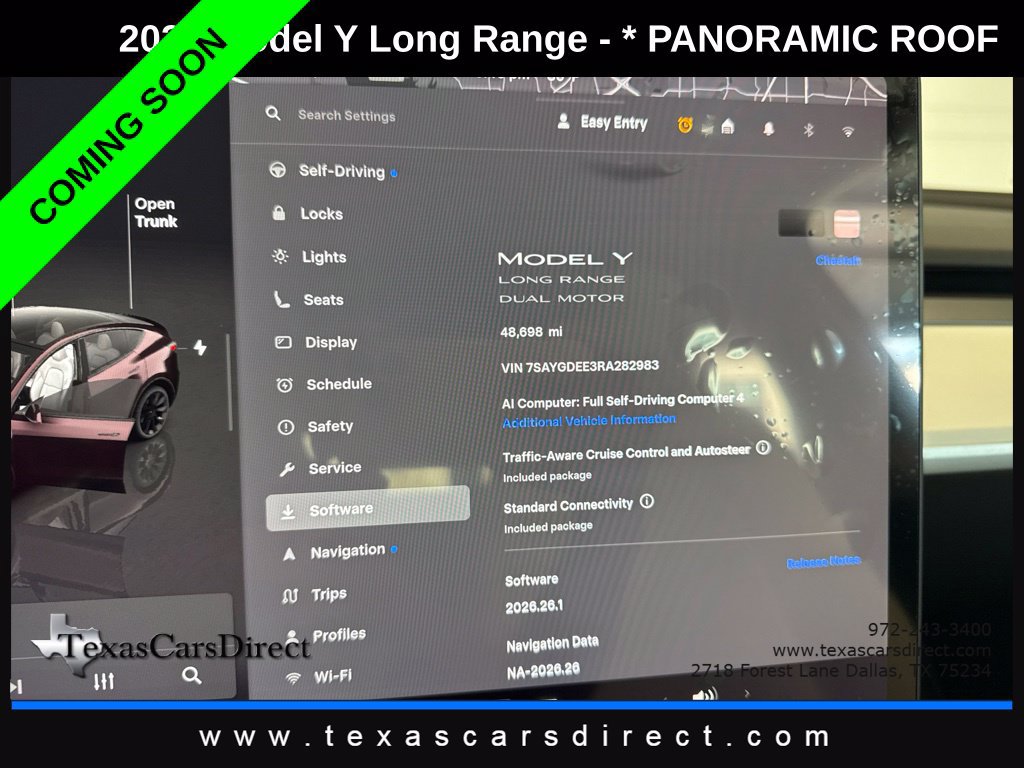 Used 2024 Tesla Model Y Long Range AWD/4WD image 7