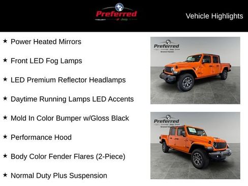 New 2025 Jeep Gladiator Sport image 13