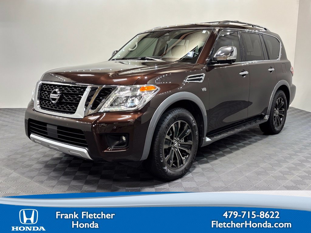 Used 2018 Nissan Armada Platinum w/ Captain Seat Package AWD/4WD image 1