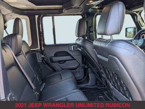 Used 2021 Jeep Wrangler Unlimited Rubicon AWD/4WD image 23