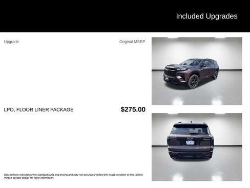 Used 2024 Chevrolet Traverse RS w/ LPO, Floor Liner Package AWD/4WD image 7