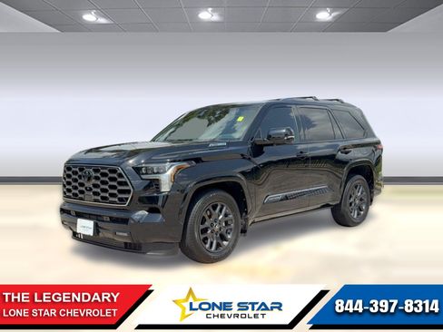Used 2025 Toyota Sequoia Platinum AWD/4WD image 1