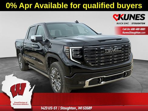 New 2026 GMC Sierra 1500 Denali Ultimate w/ LPO, Black Badging Package AWD/4WD image 1