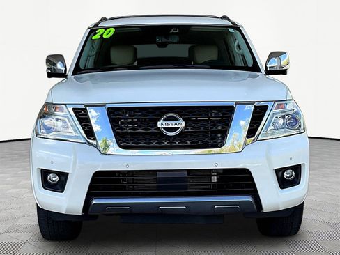 Used 2020 Nissan Armada Platinum w/ Captain's Chairs Package AWD/4WD image 2
