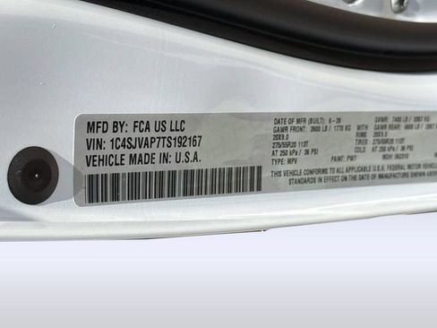 New 2026 Jeep Grand Wagoneer 4WD w/ Quick Order Packge 29V Upland image 26