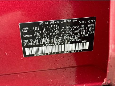 Used 2022 Subaru Ascent Onyx Edition image 24