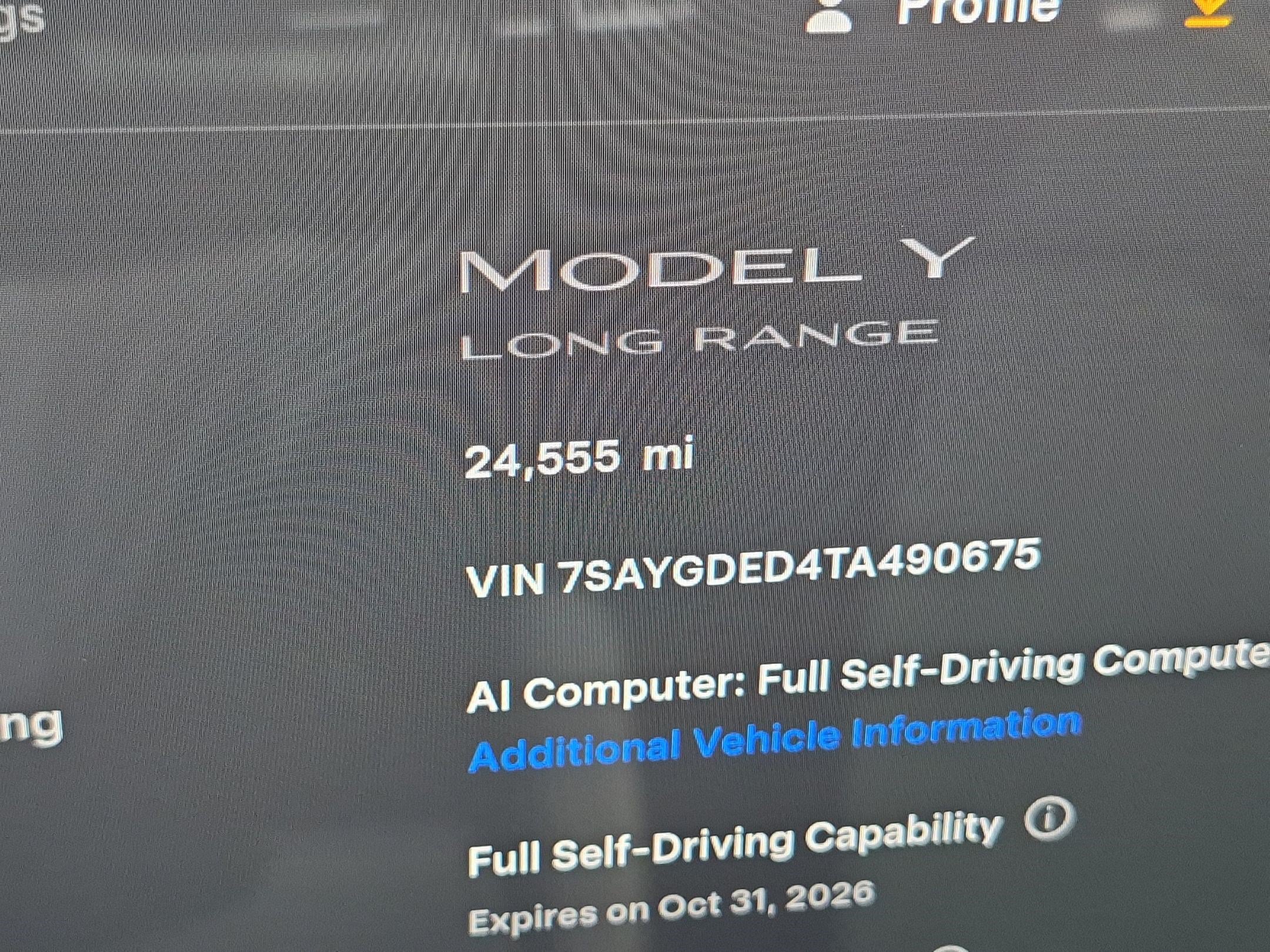 Used 2026 Tesla Model Y 2WD image 22