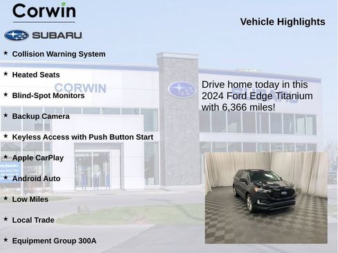Used 2024 Ford Edge Titanium AWD/4WD image 6