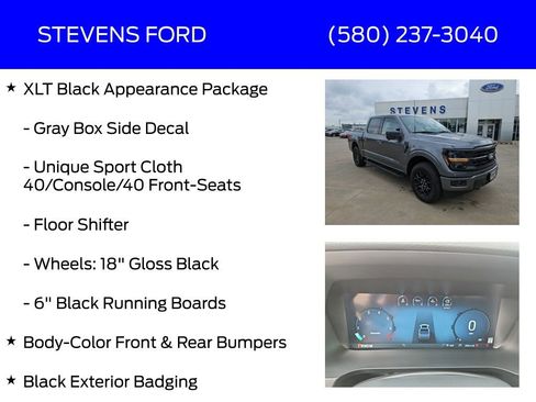 Used 2025 Ford F150 XLT w/ Equipment Group 302A MID AWD/4WD image 12