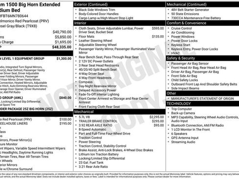 Used 2021 RAM 1500 Big Horn AWD/4WD image 35