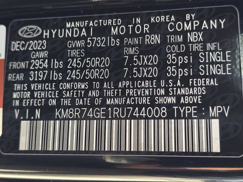 Used 2024 Hyundai Palisade Calligraphy FWD image 35