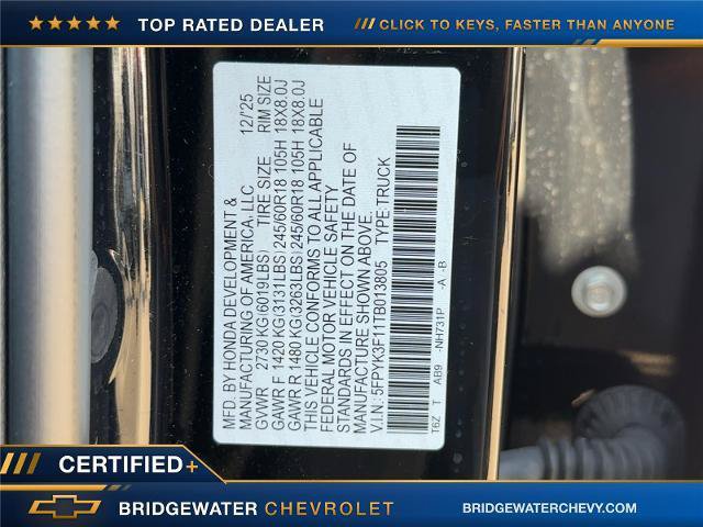 Used 2026 Honda Ridgeline Sport image 14