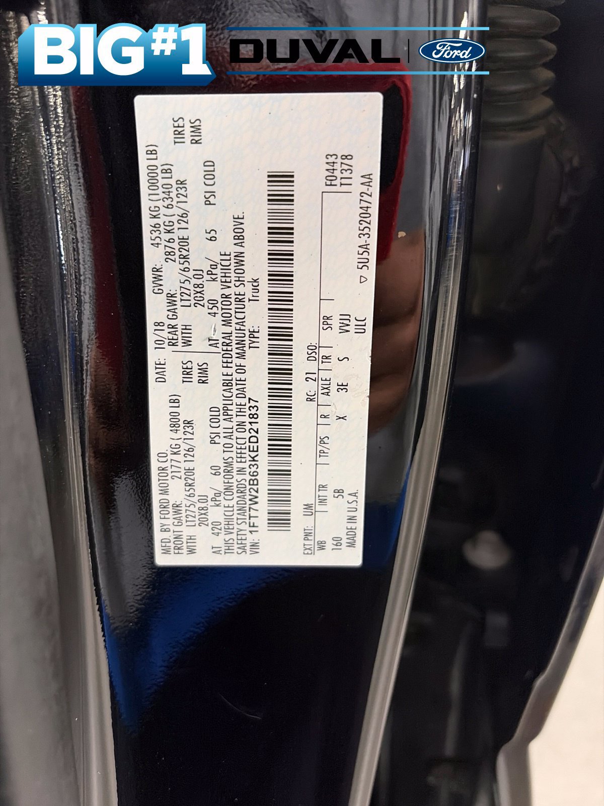 Used 2019 Ford F250 Lariat w/ Chrome Package AWD/4WD image 7