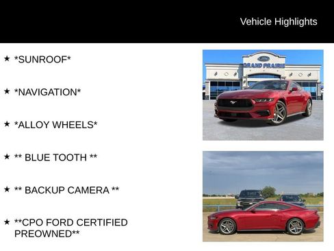 Used 2024 Ford Mustang Premium RWD image 4