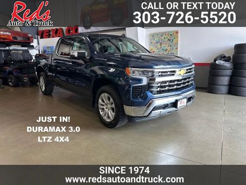 Used 2022 Chevrolet Silverado 1500 LTZ w/ Max Trailering Package AWD/4WD image 1