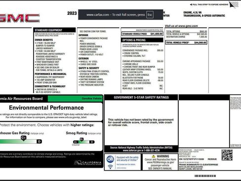 Used 2023 GMC Savana 3500 Extended w/ Driver Convenience Package image 8