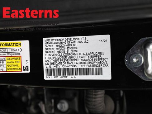 Used 2022 Honda Accord EX-L image 35