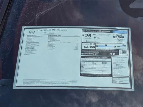 New 2026 Mercedes-Benz CLE 450 4MATIC Coupe image 18