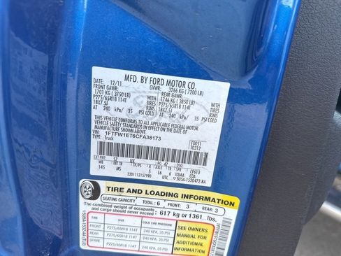 Used 2012 Ford F150 XLT w/ XLT Chrome Pkg image 13