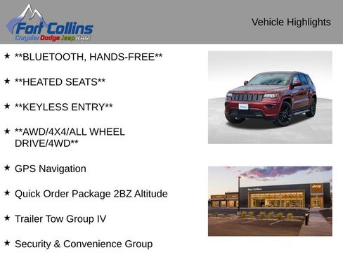 Used 2020 Jeep Grand Cherokee Altitude image 5