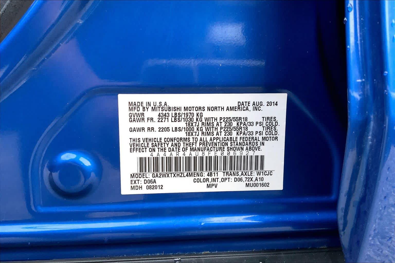 Used 2015 Mitsubishi Outlander Sport SE AWD/4WD image 34