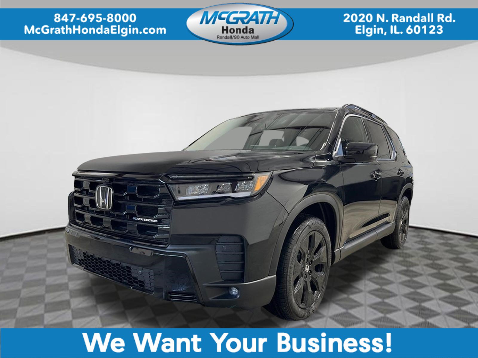 New 2026 Honda Pilot Black Edition image 1