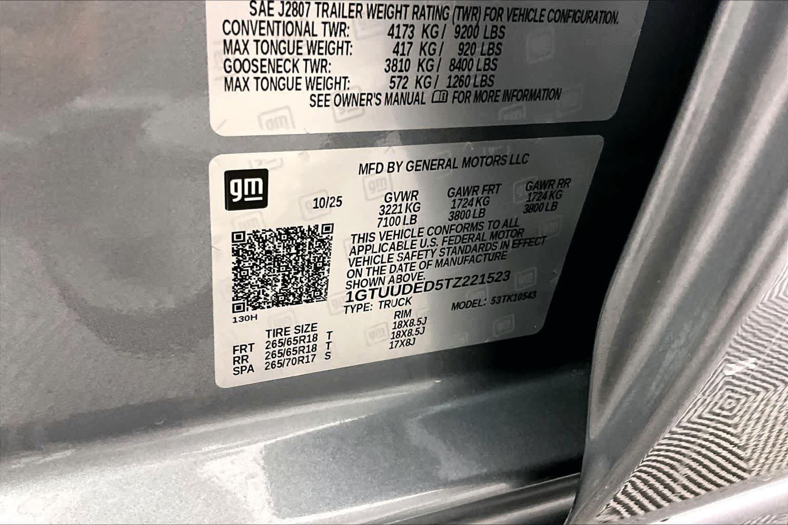 Certified 2026 GMC Sierra 1500 SLT AWD/4WD image 65
