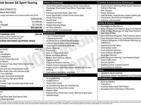 New 2026 Buick Encore GX Sport Touring w/ Comfort Package image 3