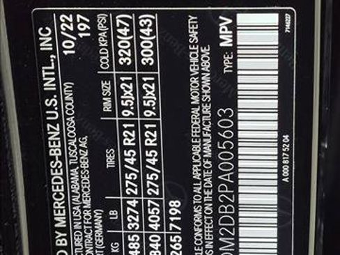 Certified 2023 Mercedes-Benz EQS 450+ SUV image 25