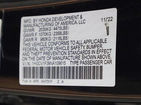 Used 2022 Honda Accord Sport image 42