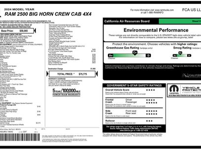 Used 2024 RAM 2500 Big Horn w/ Off Road Package