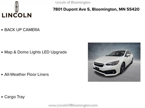 Used 2020 Subaru Impreza 2.0i Premium AWD/4WD image 5