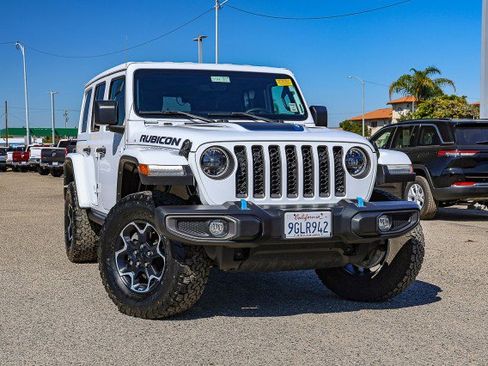 Used 2023 Jeep Wrangler Unlimited Rubicon 4xe image 1