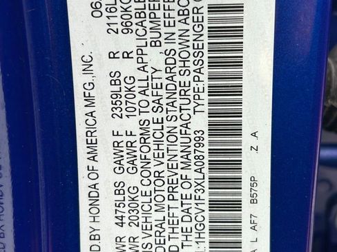 Used 2020 Honda Accord Sport image 59