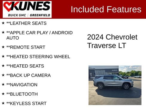 Used 2024 Chevrolet Traverse LT AWD/4WD image 2