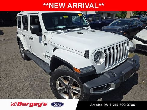 Used 2021 Jeep Wrangler Unlimited Sahara AWD/4WD image 1