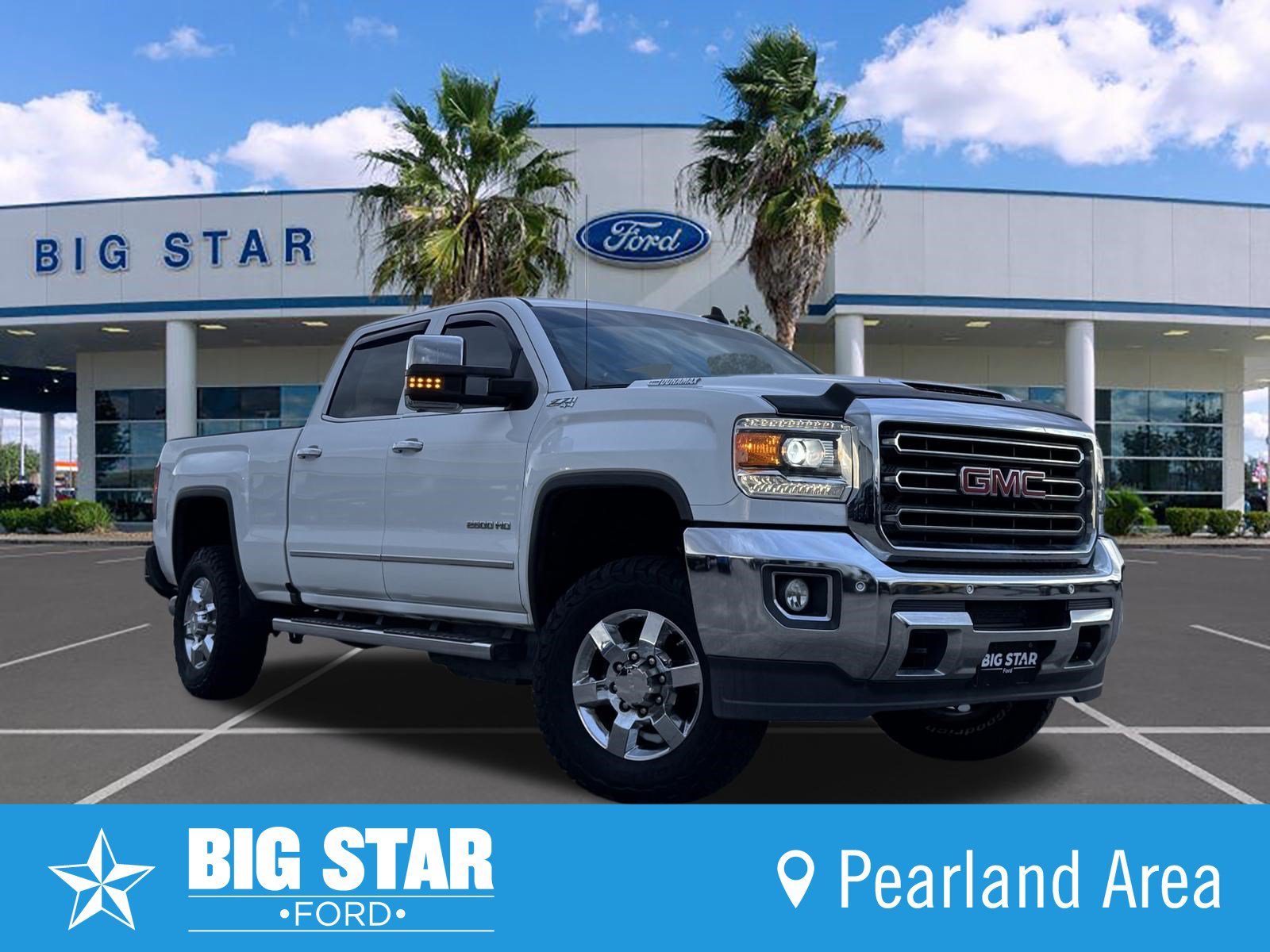 Used 2017 GMC Sierra 2500 SLT w/ Duramax Plus Package AWD/4WD image 1