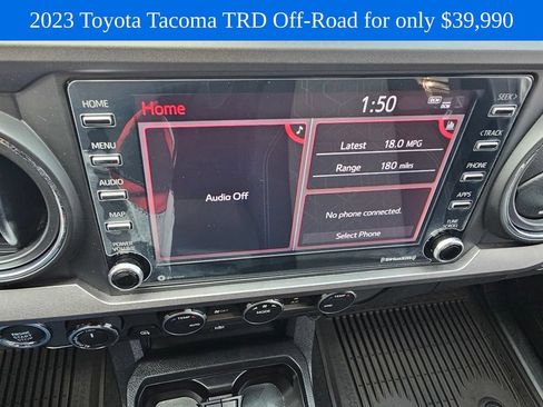 Used 2023 Toyota Tacoma TRD Off-Road w/ Black Out Package (TMS) AWD/4WD image 27