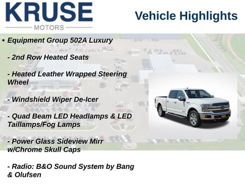 Used 2019 Ford F150 Lariat w/ Equipment Group 502A Luxury AWD/4WD image 18
