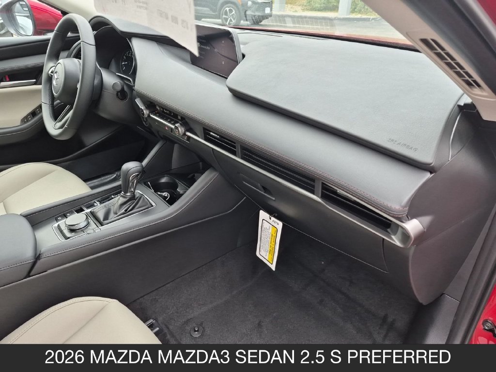 New 2026 MAZDA MAZDA3 2.5 S Sedan w/ Preferred Pkg FWD image 32