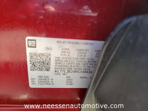 Used 2024 Chevrolet Trax RS w/ Sunroof Package image 34