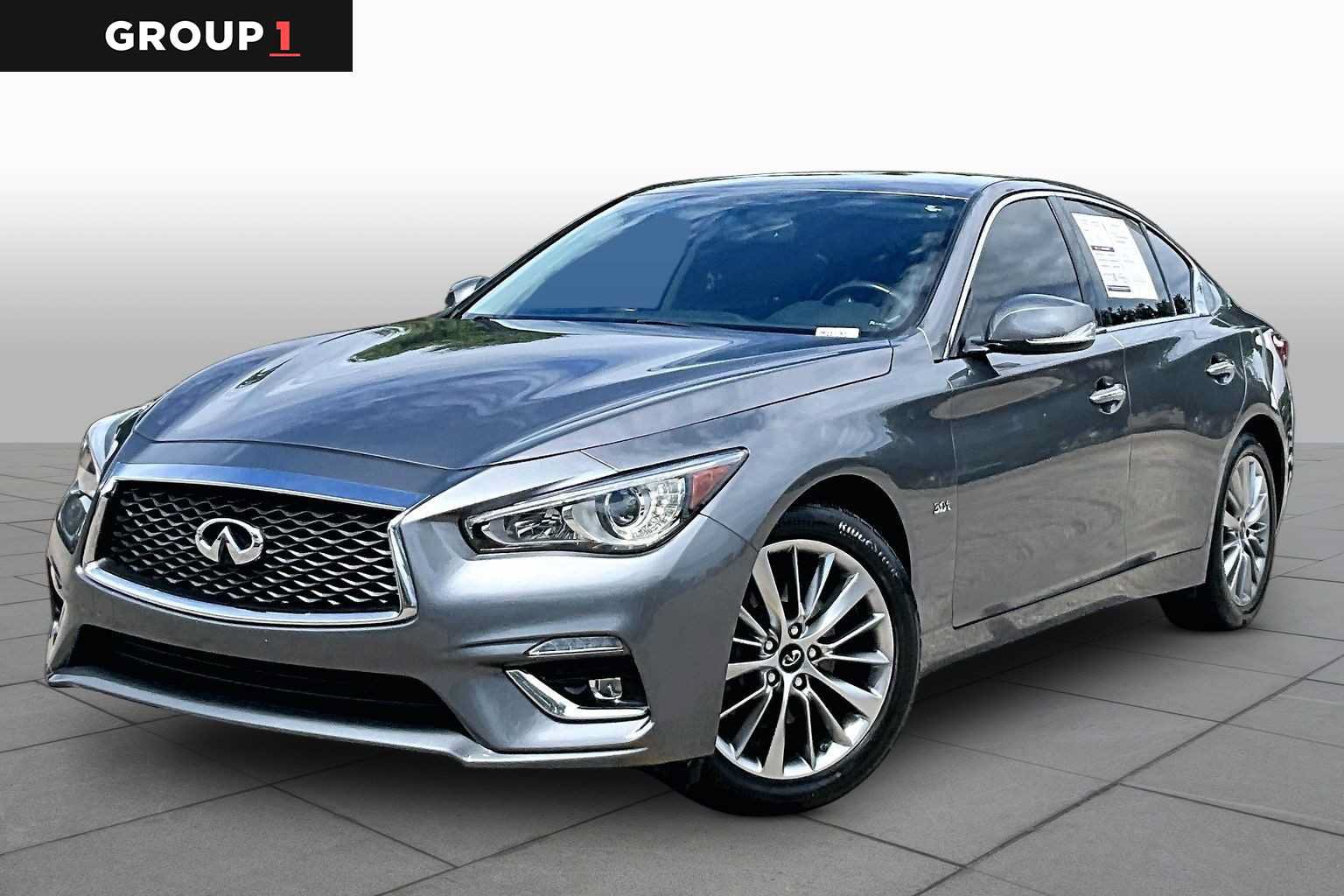 Used 2018 INFINITI Q50 Luxe AWD/4WD image 1