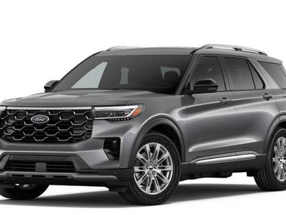 New 2026 Ford Explorer Platinum