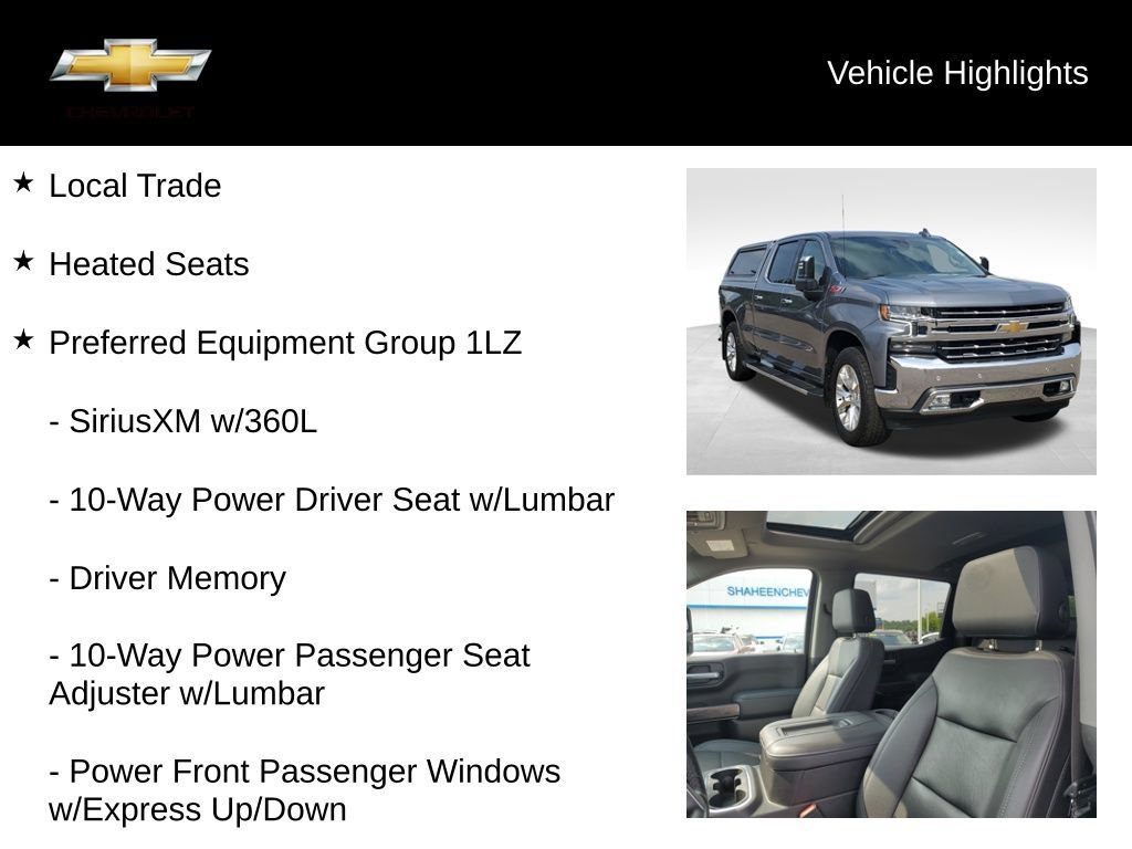 Used 2021 Chevrolet Silverado 1500 LTZ w/ Technology Package AWD/4WD image 18