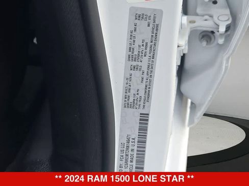 Used 2024 RAM 1500 Lone Star RWD image 36