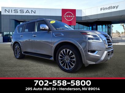 Used 2021 Nissan Armada Platinum w/ Captain's Chairs Package