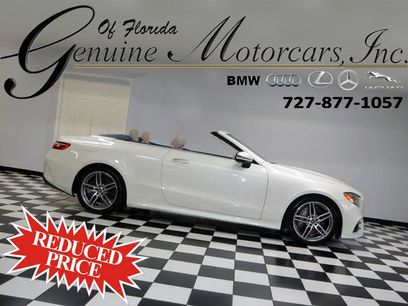 Used 2018 Mercedes-Benz E 400 Cabriolet w/ Premium 2 Package (Q02)