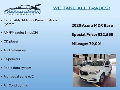 Used 2020 Acura MDX 3.5L image 2
